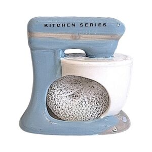 In The Kitchen Brand Ceramic Stand Mixer Scrubby Sponge Holder